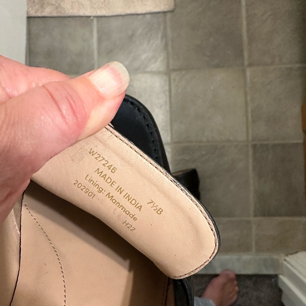 Cole Haan Women’s Black Chain Loafers - Picture 5 of 6